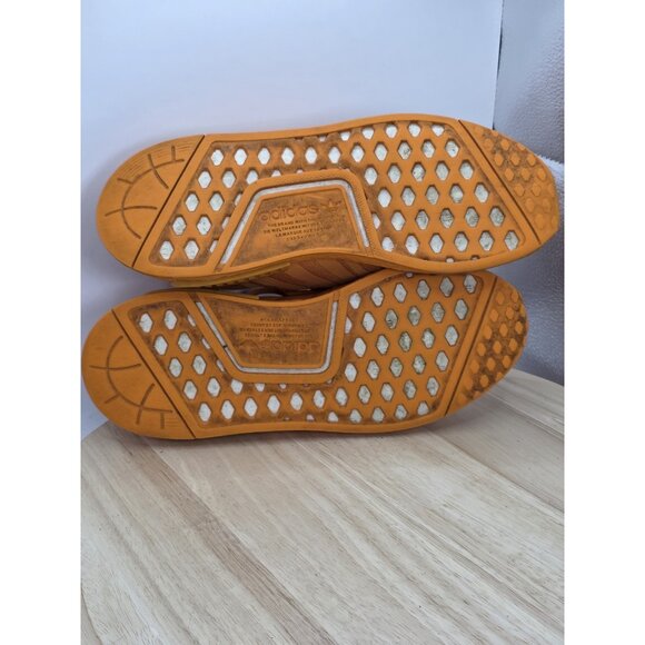 Adidas Originals NMD_R1  Women's Running Shoes Sneakers Orange GV9439- Size 7 - Picture 8 of 9